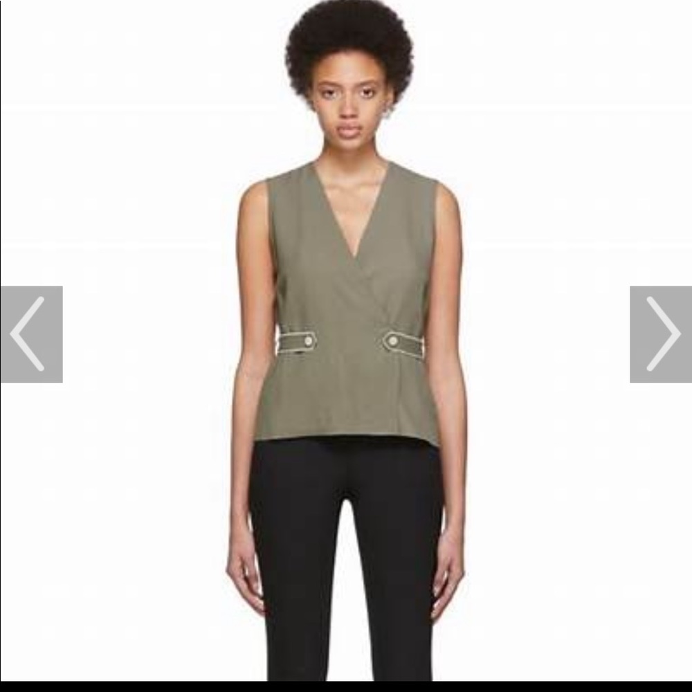 NWT Rag and Bone Olive Tabitha Sleeveless Top S